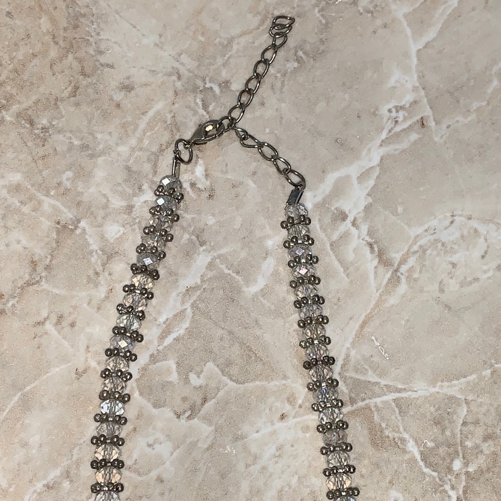 Crystal bead necklace - Picture 7 of 8